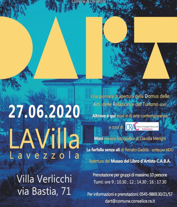 DART – LA Villa – 27.06 e 4.7.2020