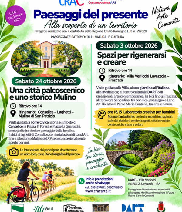 Paesaggi del presente – alla scoperta di un territorio